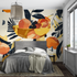 Orange Design Wallpaper | Murals Wallpaper