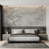 Esthetic white flowers mural wa...er chambre adulte tendance