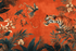 Terracotta Wallpaper with Wild Animals | Murals Wallpaper