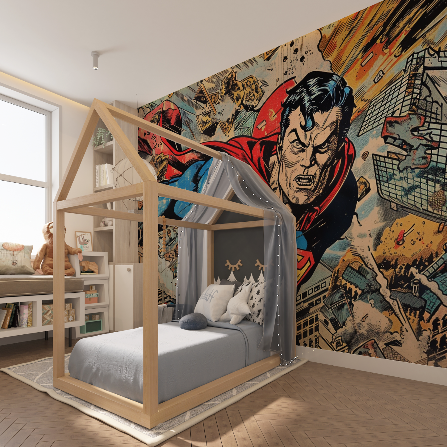 Superman Comic Book Wallpaper | Murals Wallpaper