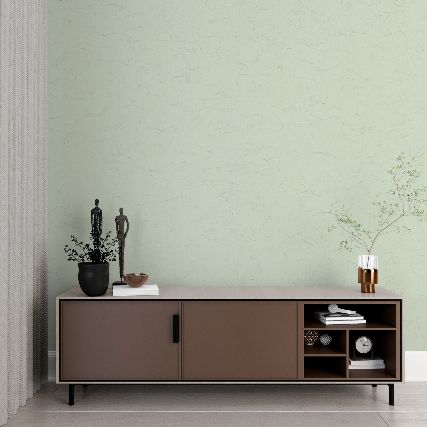 Aqua Green Solid Wallpaper | Murals Wallpaper