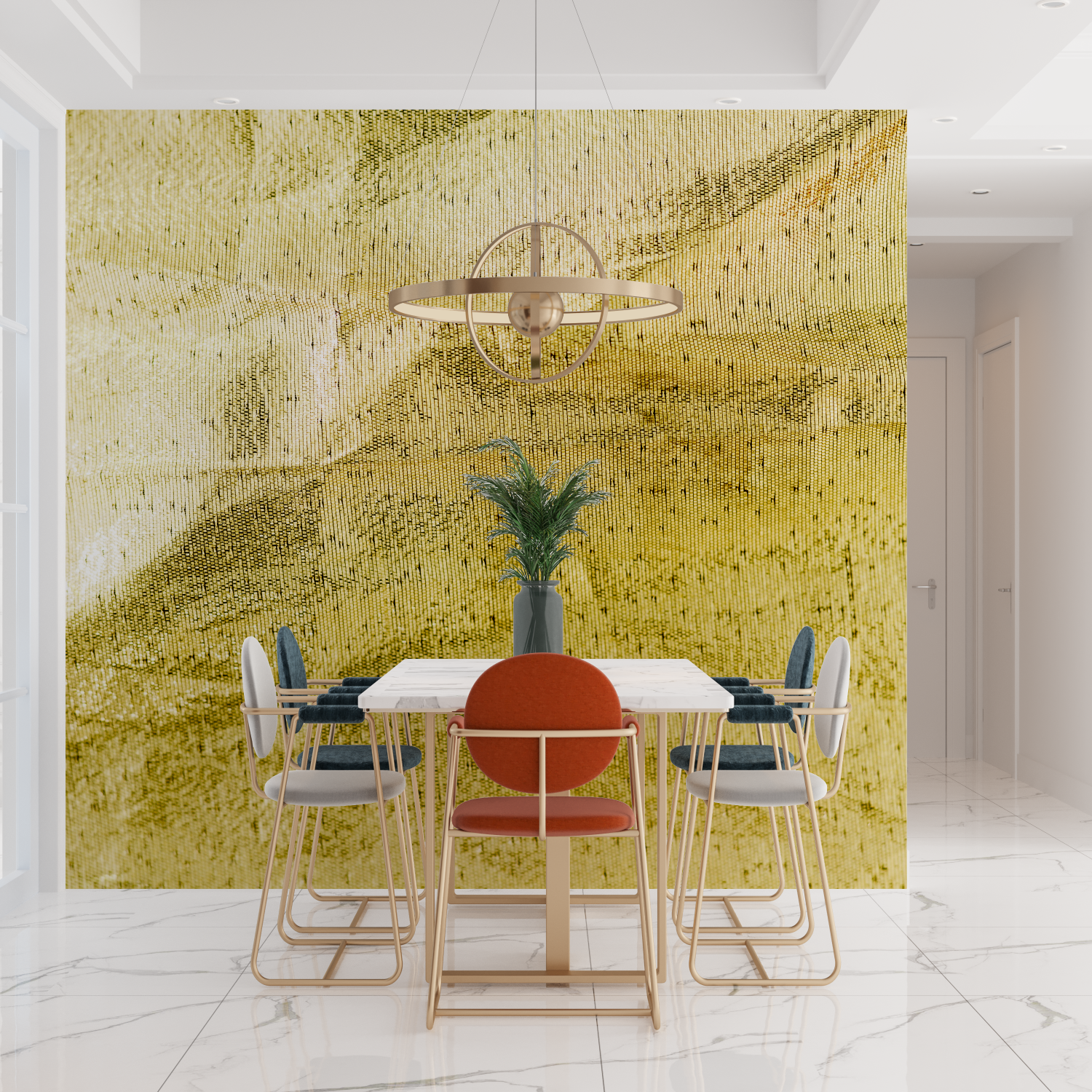 Gold Leaf Wallpaper | Murals Wallpaper