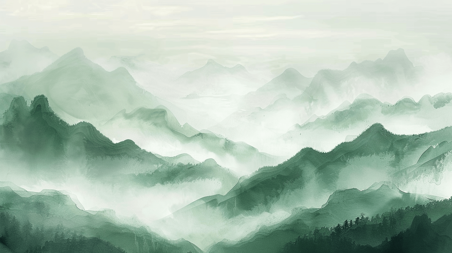 Misty Forest Wallpaper | Murals Wallpaper