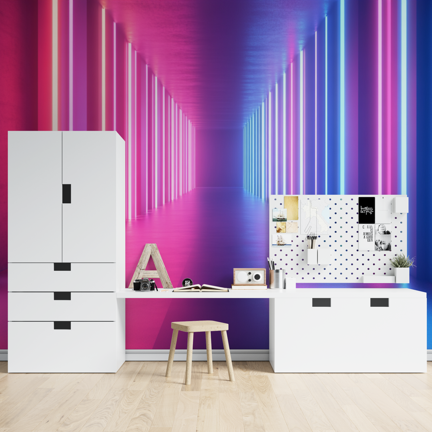 Night Box Wallpaper | Murals Wallpaper