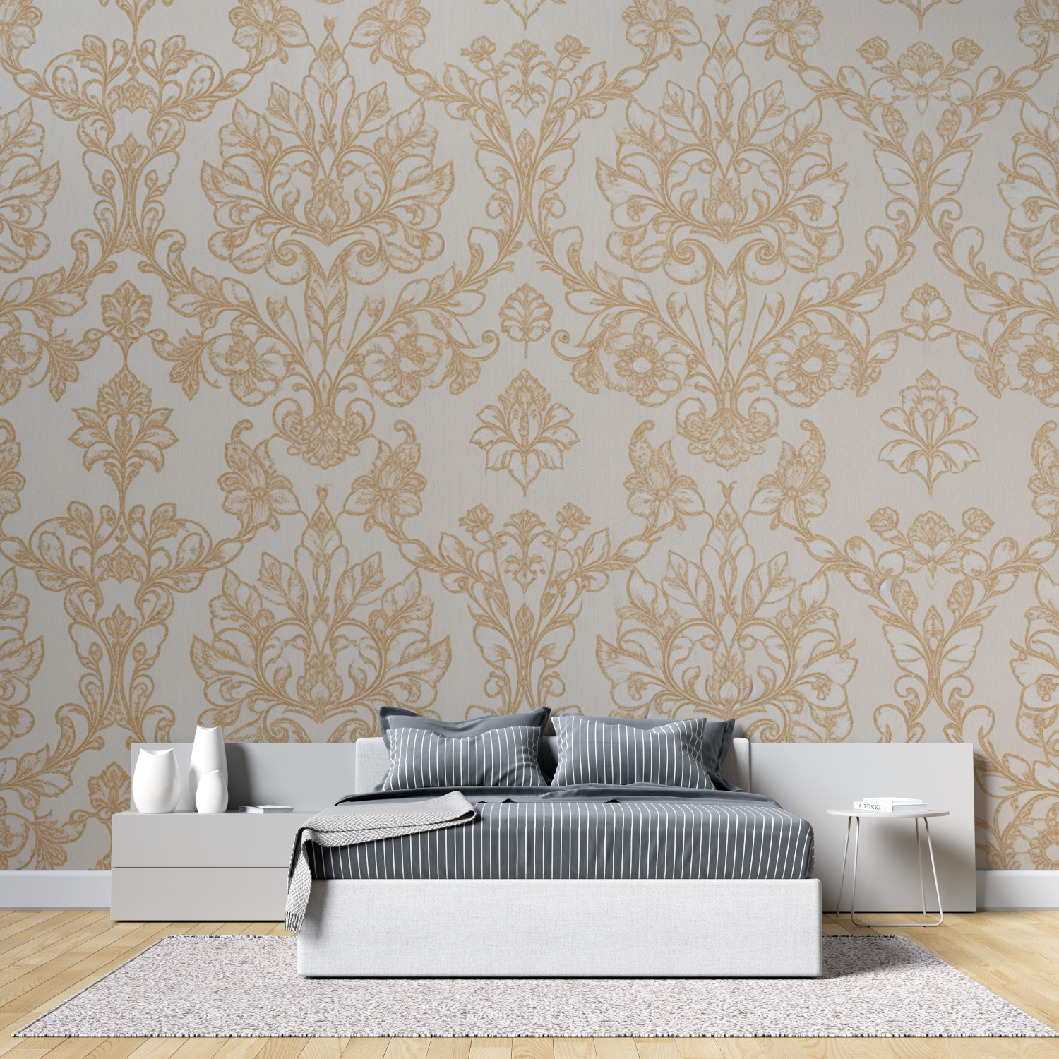 Baroque Gold Wallpaper | Murals Wallpaper