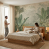 Old Toile Vintage Mural Wallpaper