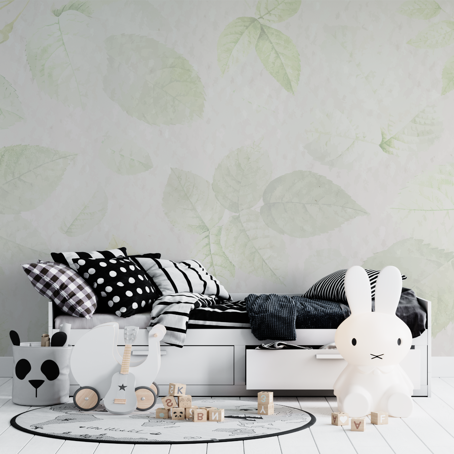 Kids Leaf Wallpaper | Murals Wallpaper