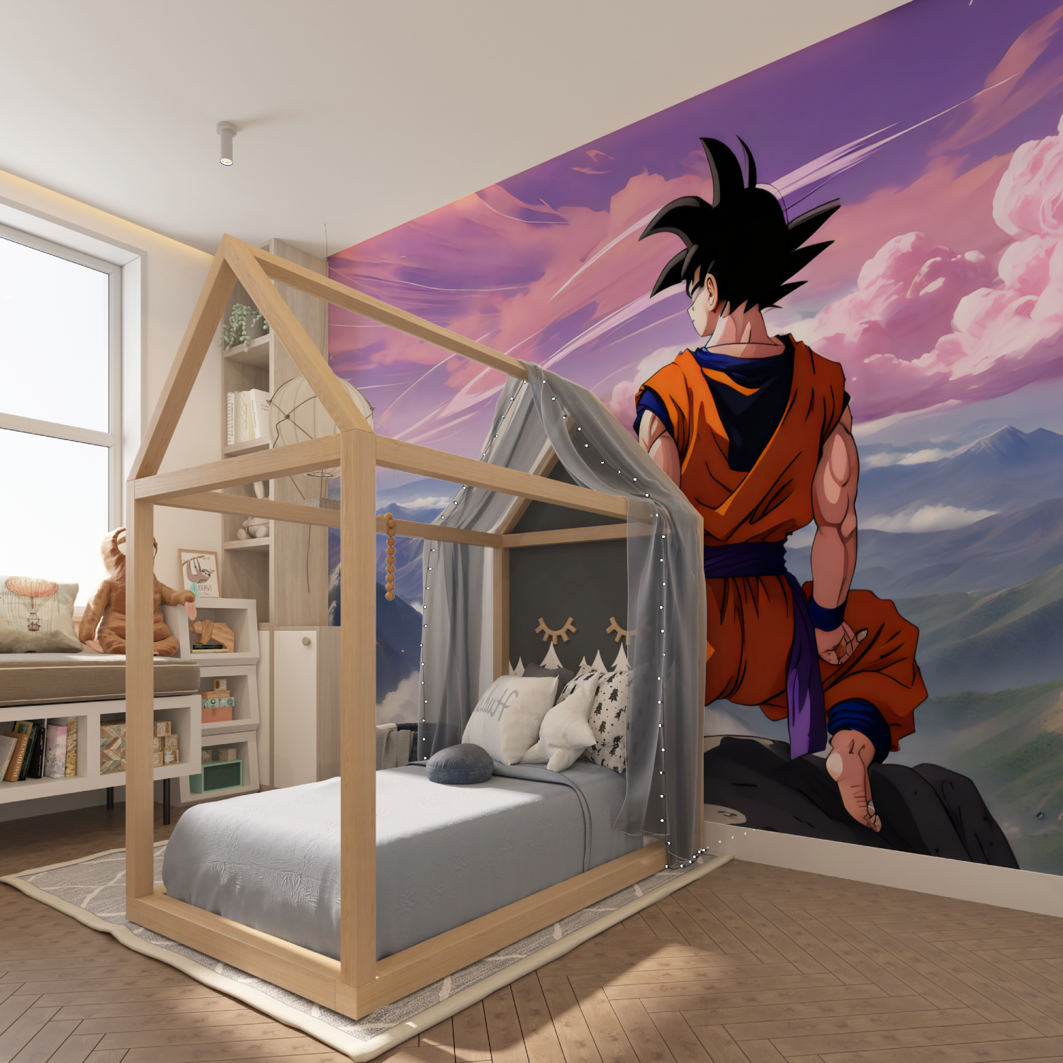 DBZ Kids Wallpaper | Murals Wallpaper