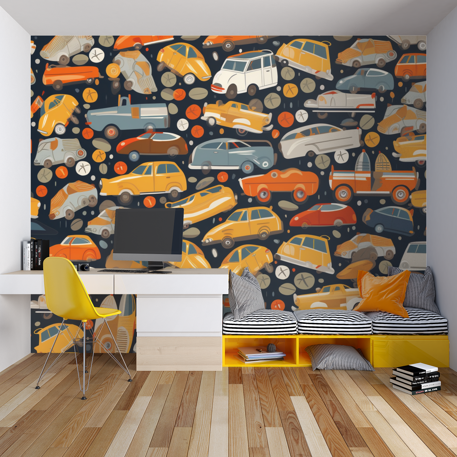 Car Pattern Wallpaper | Murals Wallpaper