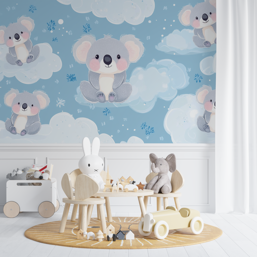 Koala Wallpaper in a World of Softness | Murals Wallpaper