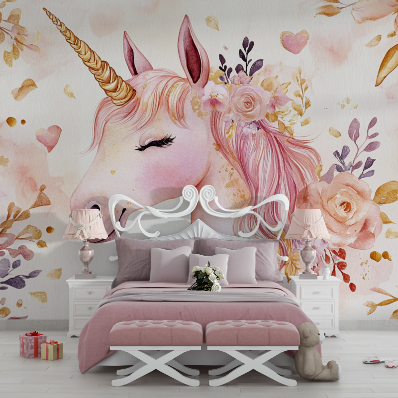 Unicorn Room Wallpaper Royal Decoration | Murals Wallpaper