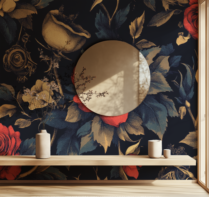 Vintage Tattoo Wallpaper | Murals Wallpaper