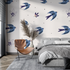 Blue Bird Wallpaper | Murals Wallpaper