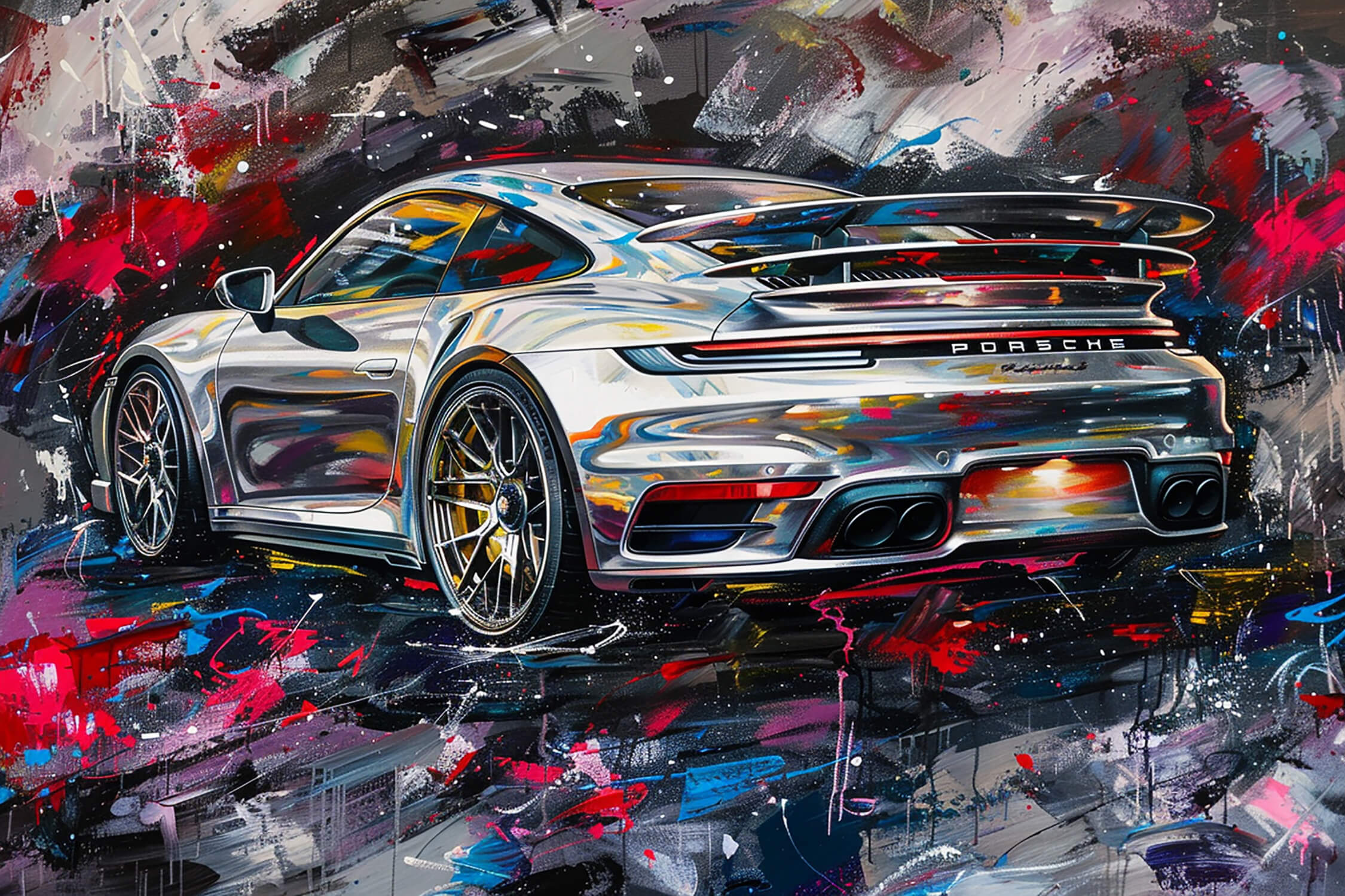 Papier Peint Voiture Porsche