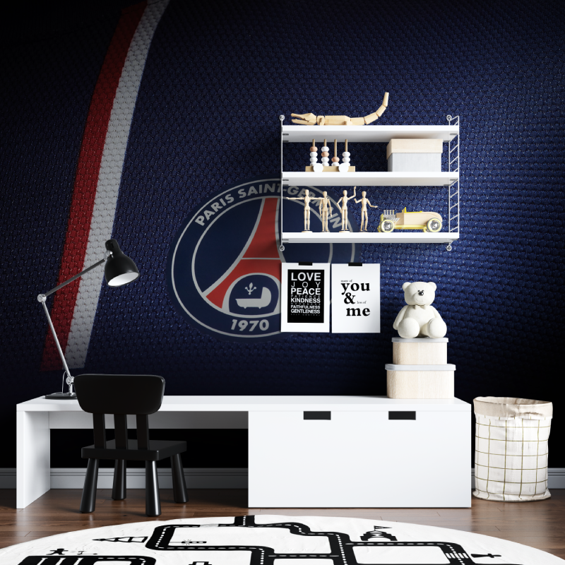 Tapisserie-Tapisserie-Schlafzimmer aus Papier mit Keulenfuß