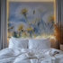Watercolor dandelions mural wallpaper chambre premium
