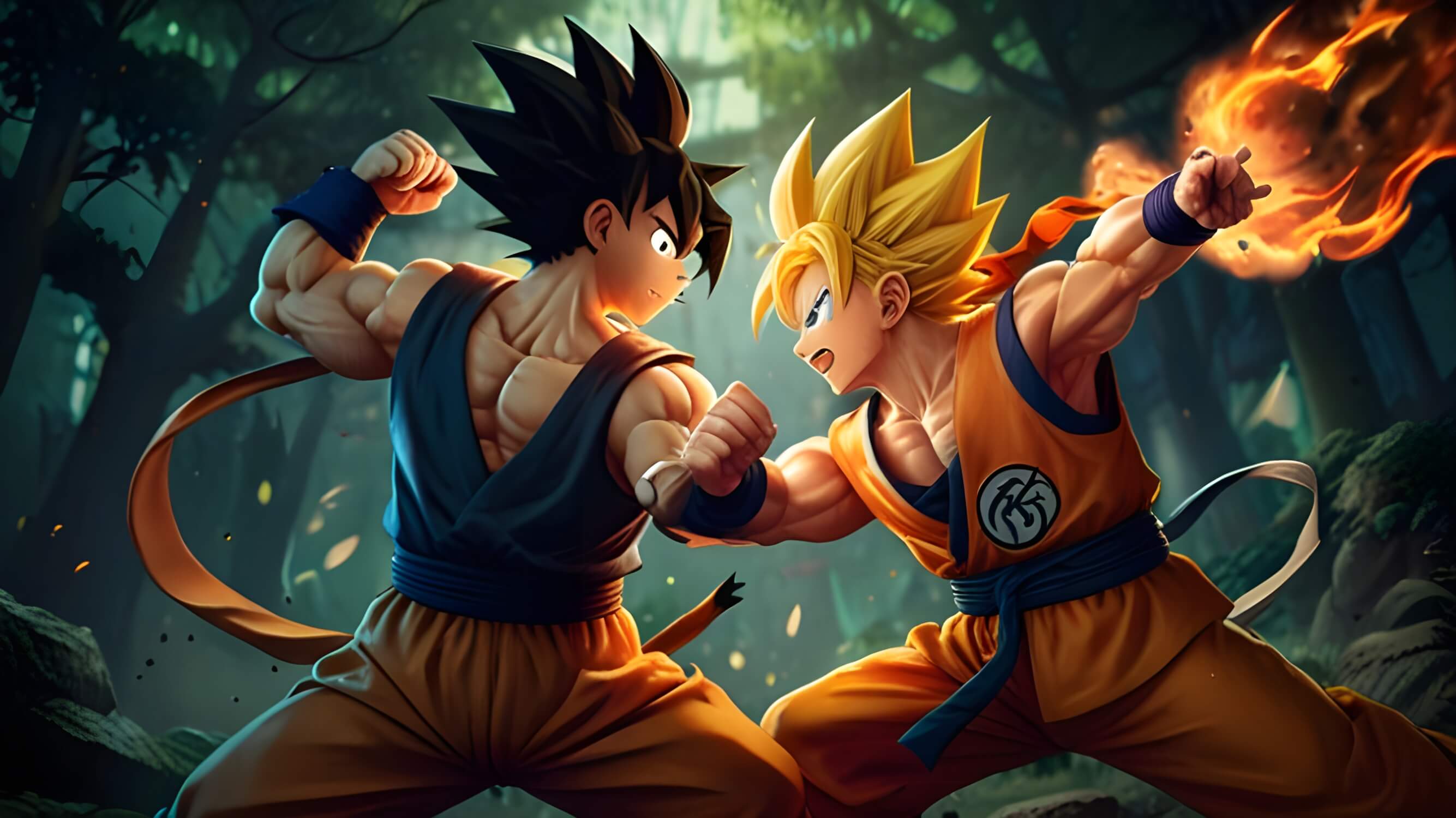 DBZ Crossover Wallpaper | Murals Wallpaper
