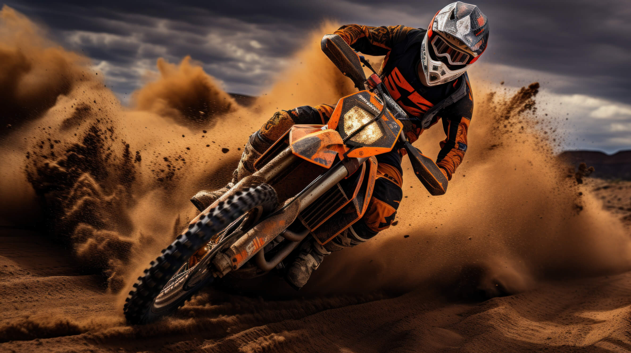KTM Motocross Wallpaper | Murals Wallpaper