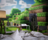 Minecraft Landscape Wallpaper | Murals Wallpaper