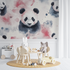 Scandinavian Panda Wallpaper | Murals Wallpaper