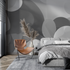 Graphical Grey Wallpaper | Murals Wallpaper
