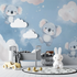 Koala Wallpaper on Pastel Sky Background | Murals Wallpaper