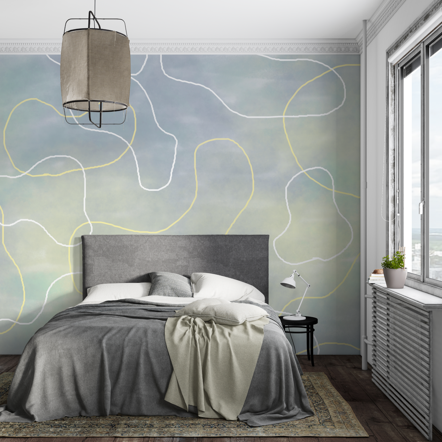 Abstract Watercolor Wallpaper | Murals Wallpaper