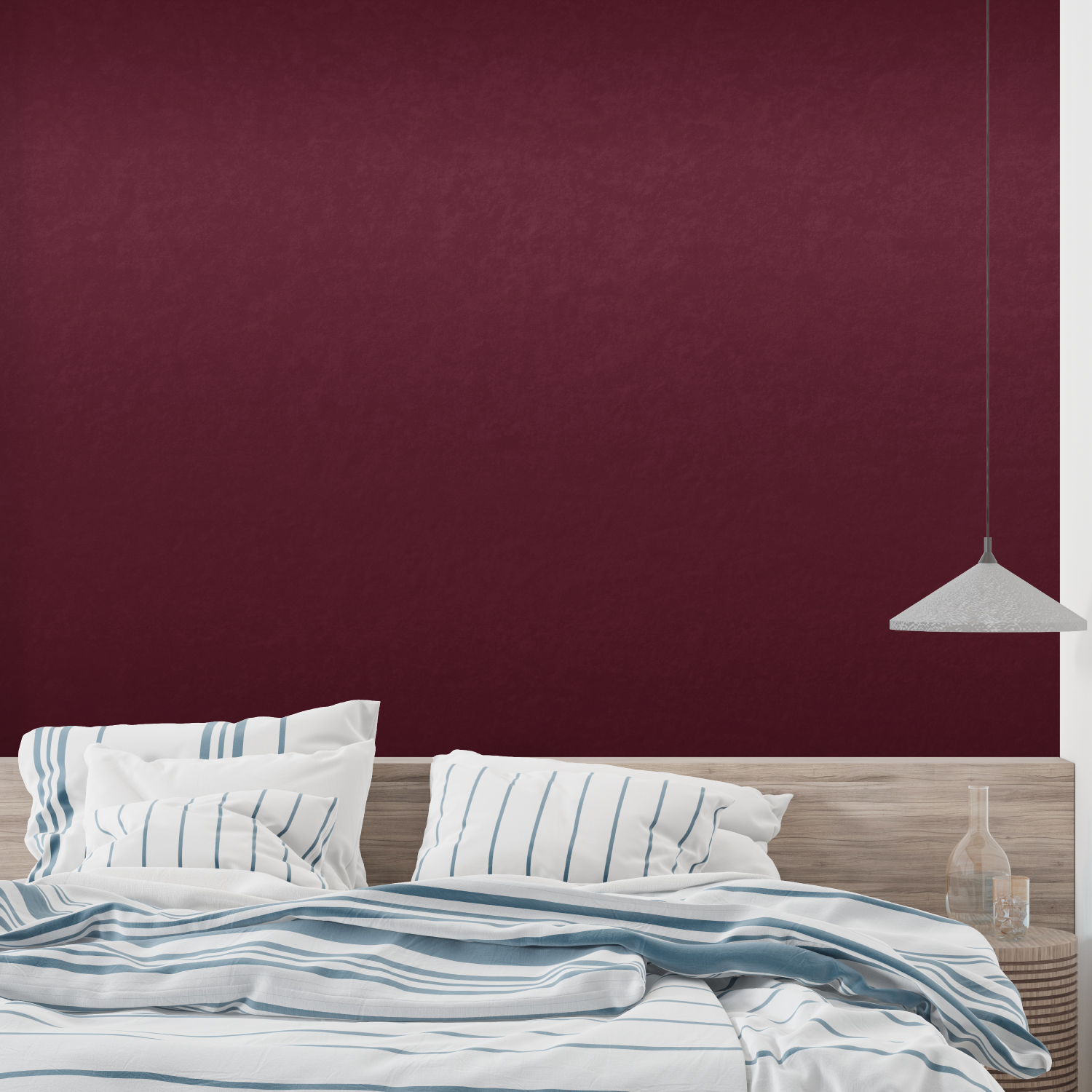 Red Non-Woven Wallpaper | Murals Wallpaper