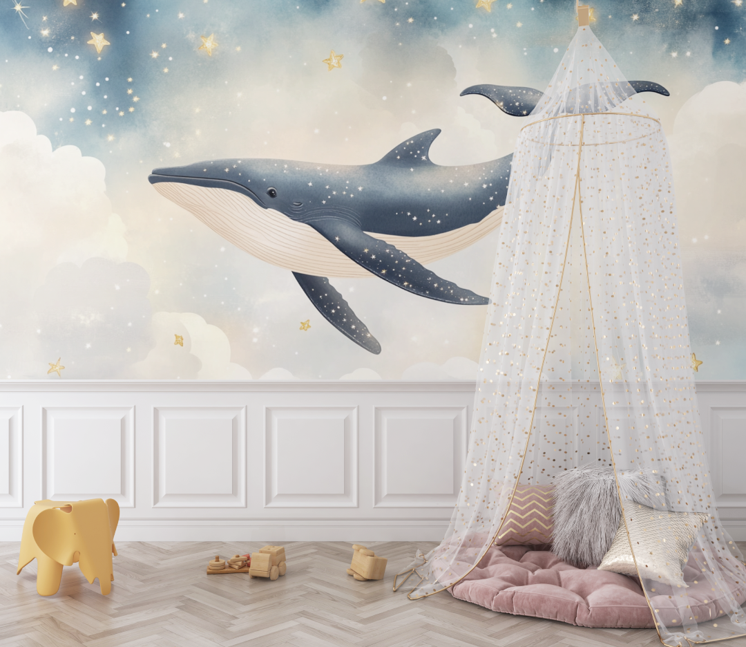 Cloud Traveler Marine Wallpaper | Murals Wallpaper