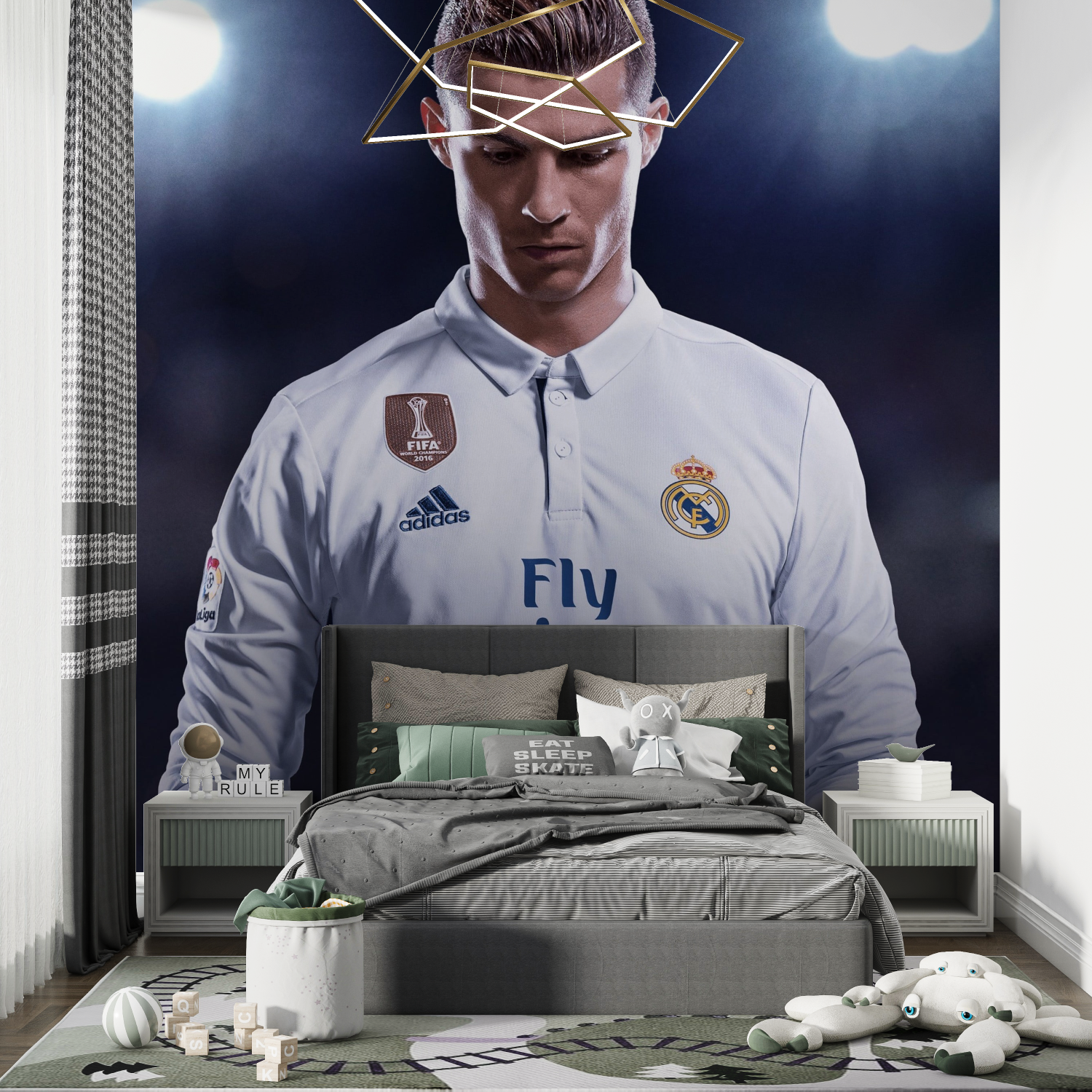 Tapetenfuß Ronaldo Chambre de Garcon
