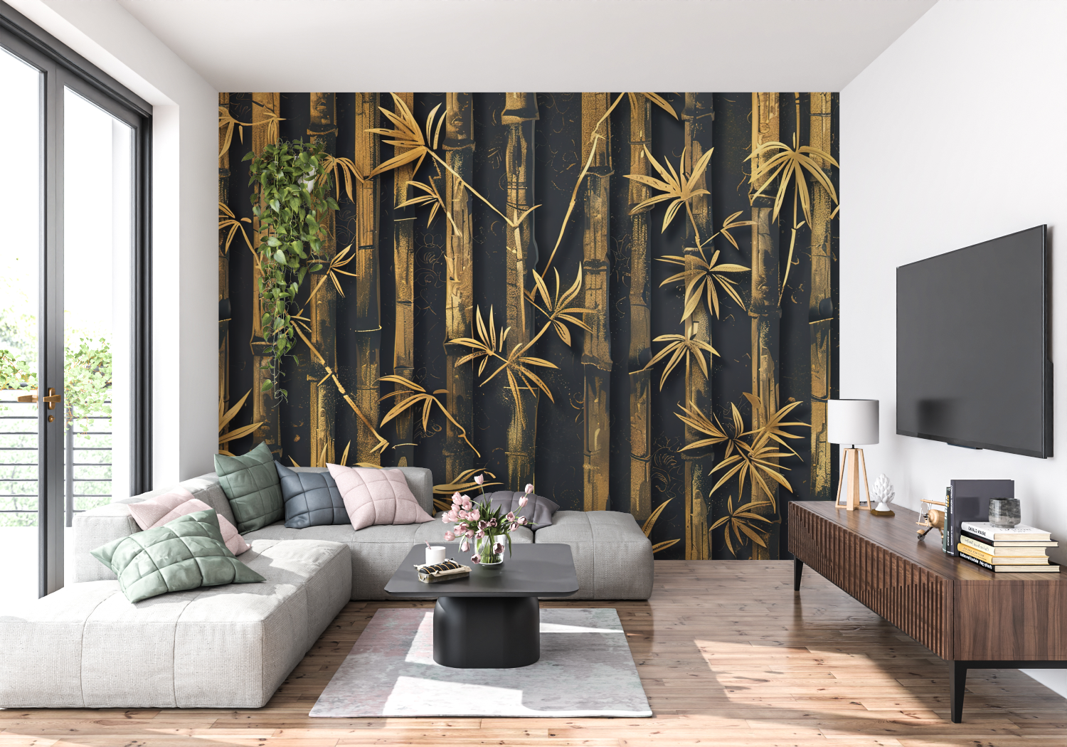 Bamboo Mural Wallpaper | Murals Wallpaper