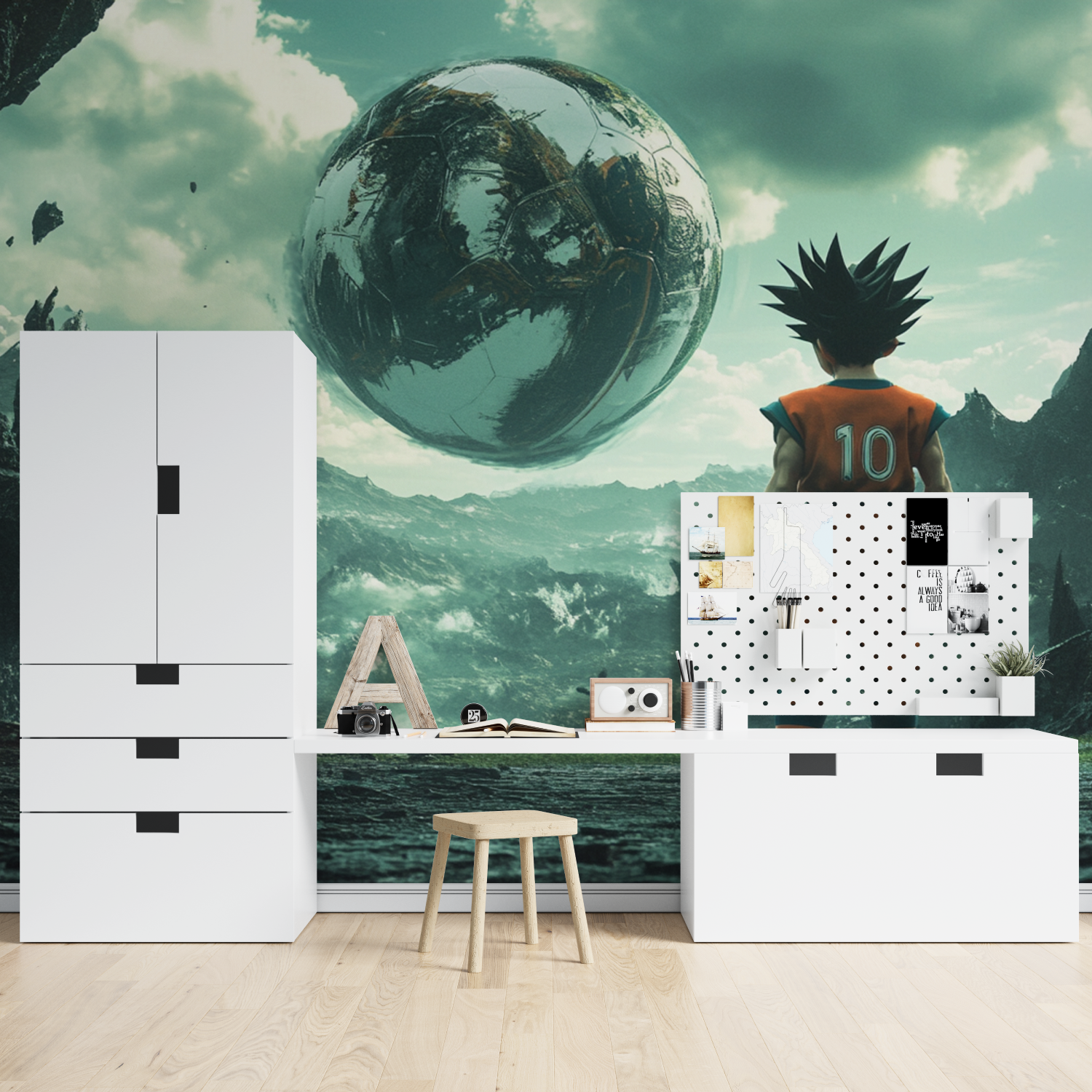 Tapete Dbz Ballon de Foot – Chambre Spiderman