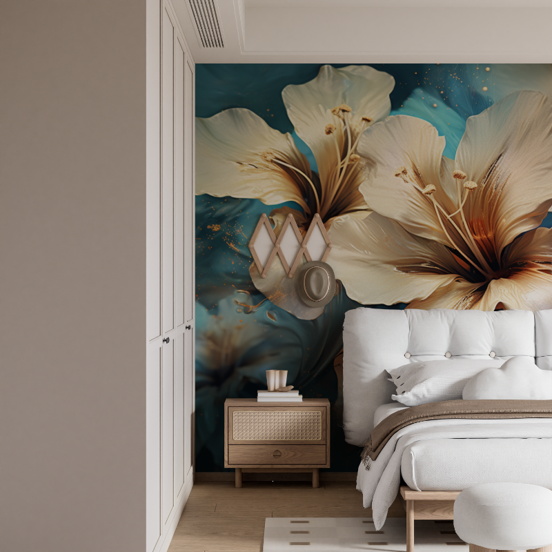 Watercolor Floral Wallpaper | Murals Wallpaper