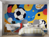 Kids' Soccer Ball Wallpaper | Murals Wallpaper