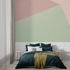 Pastel Pink and Green Wallpaper | Murals Wallpaper