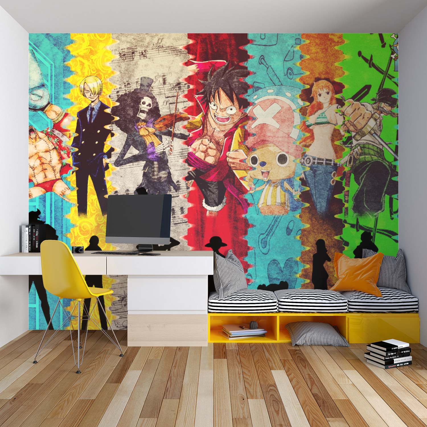 One Piece Characters Wallpaper | Murals Wallpaper