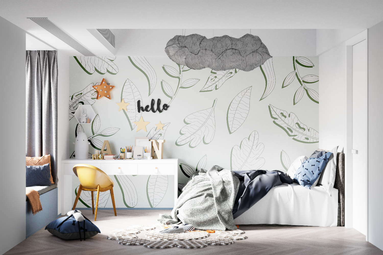 Panda Kids Wallpaper | Murals Wallpaper