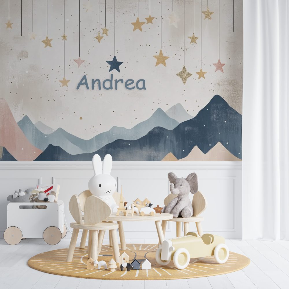 Scandinavian Name Wallpaper | Murals Wallpaper