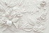 Esthetic White Flowers Mural Wallpaper