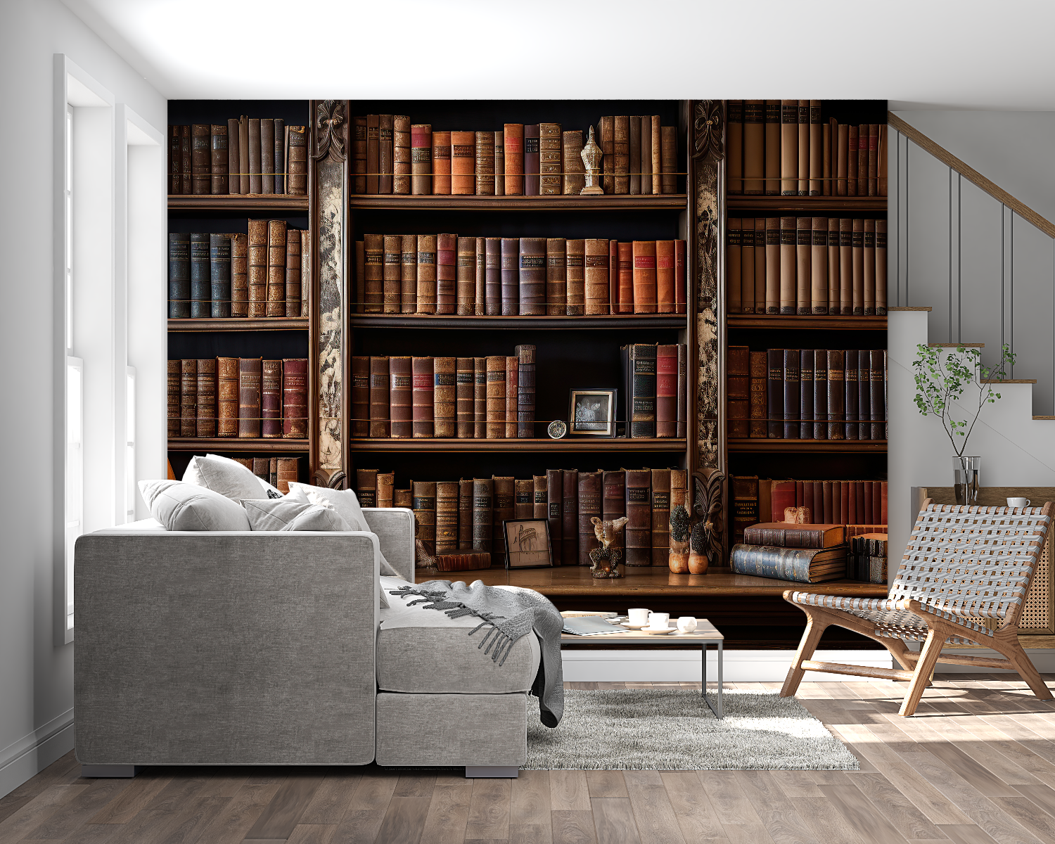 Books 3D Wallpaper | Murals Wallpaper