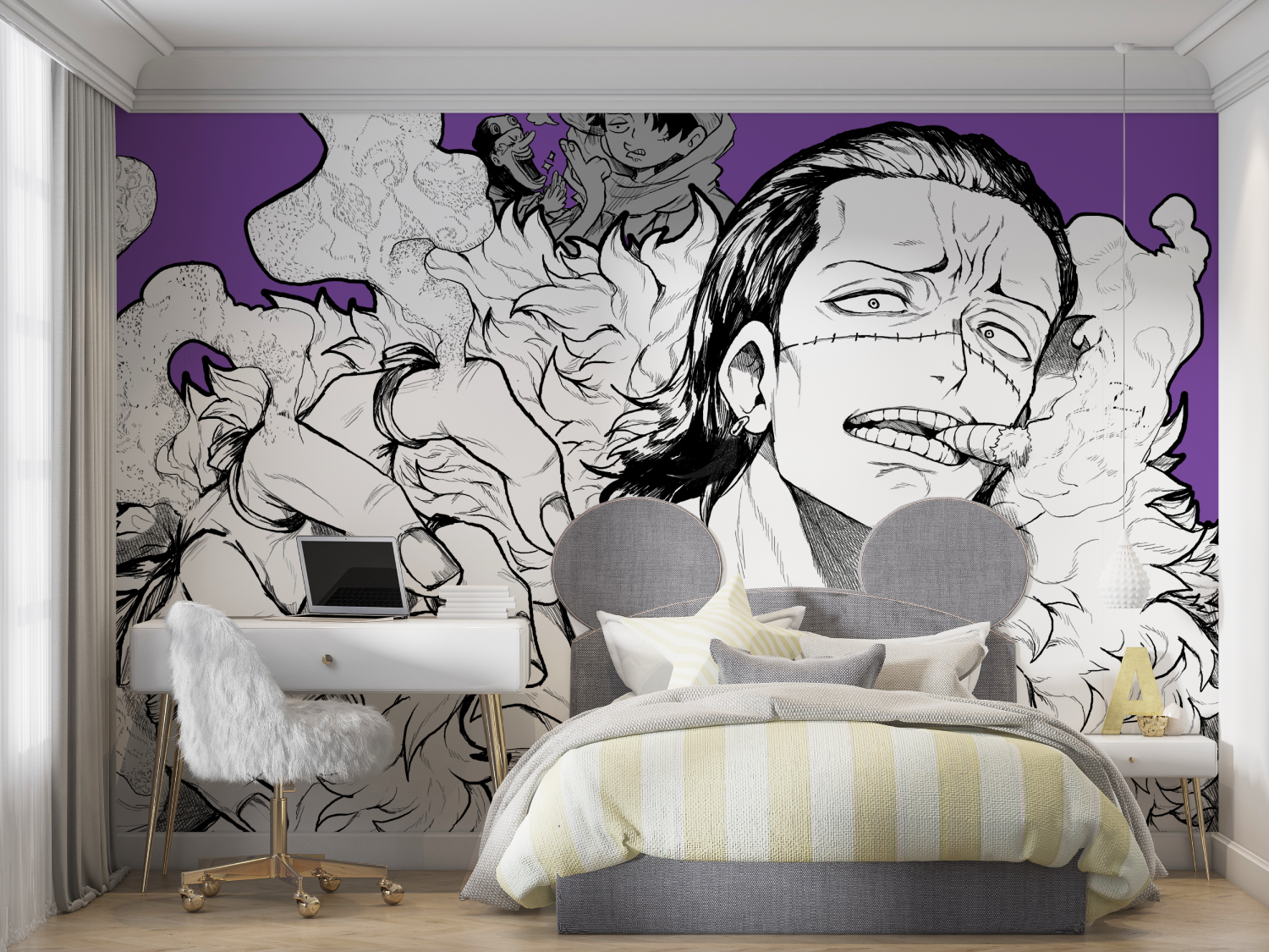 One Piece Crocodile Wallpaper.png | Murals Wallpaper