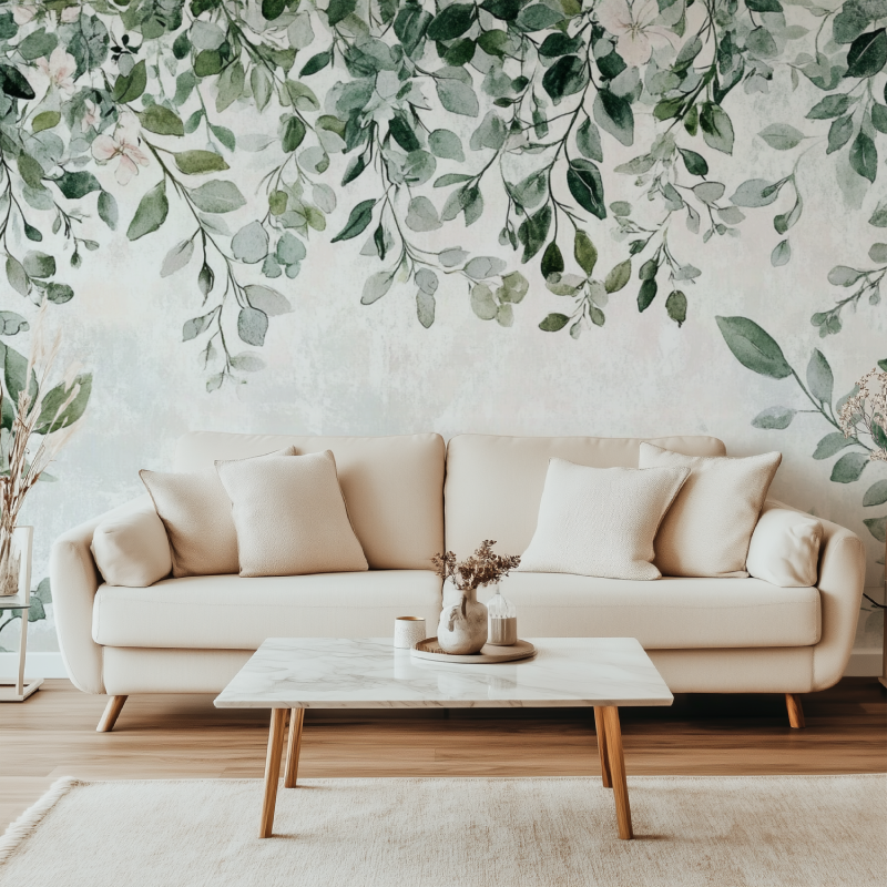 Vintage Floral Wallpaper for Girls' Room | Murals Wallpaper
