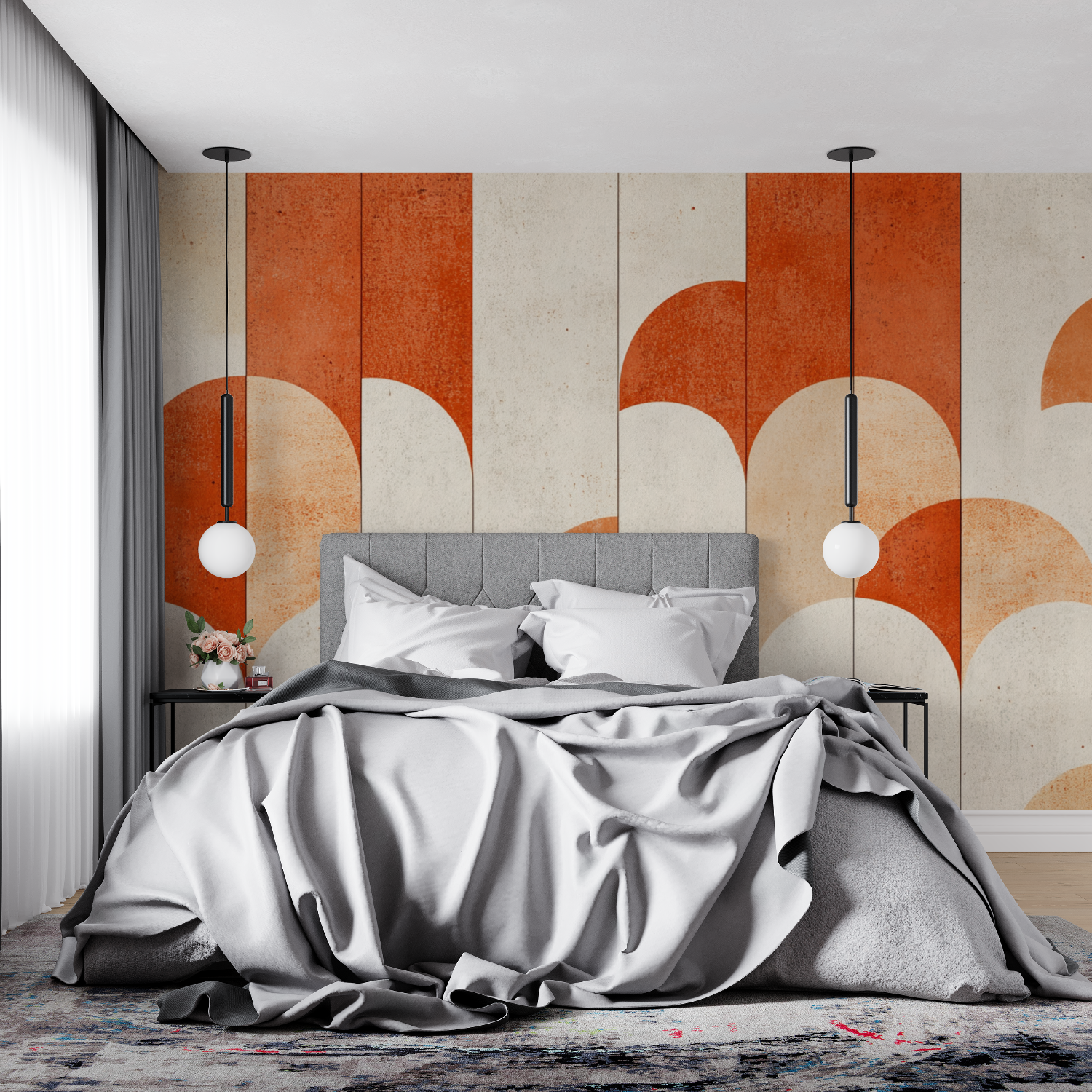 Terracotta Wallpaper Scandinavian Spirit | Murals Wallpaper