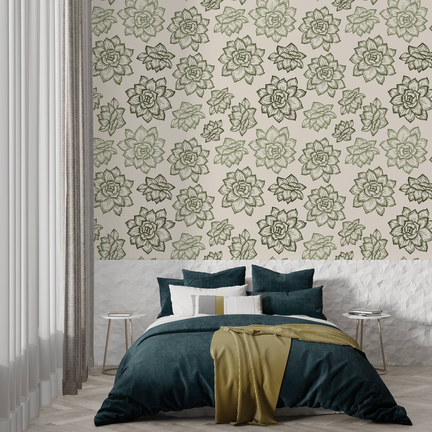 Green Kitchen Wallpaper | Murals Wallpaper
