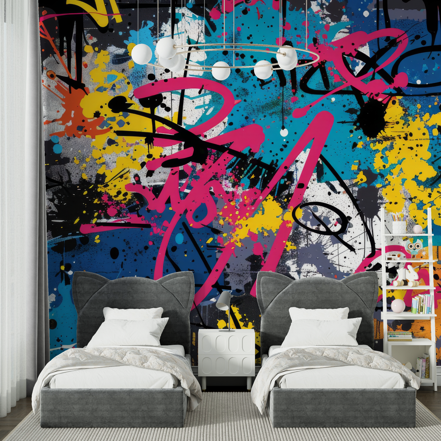 Teen Graffiti Style Wallpaper | Murals Wallpaper