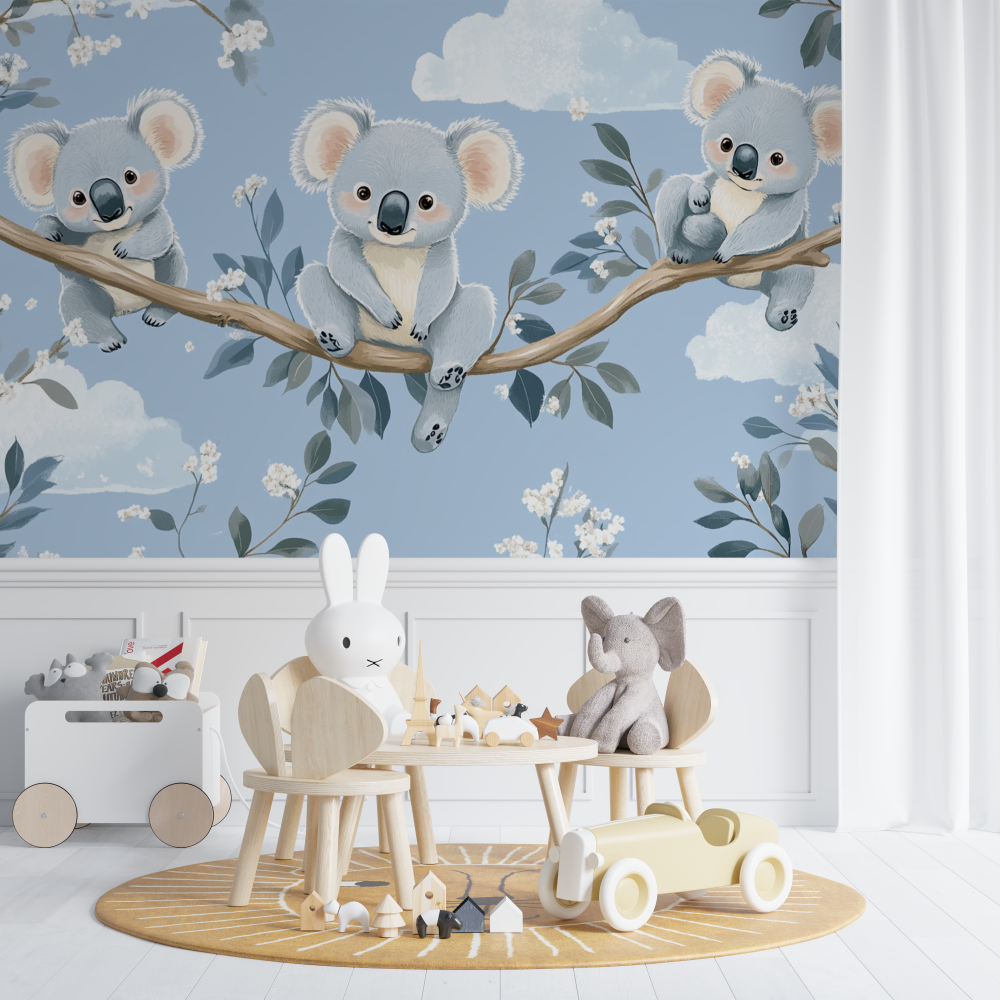 Koala Wallpaper and Starry Lullaby | Murals Wallpaper