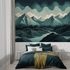 Mountain Design Wallpaper Mural | Murals Wallpaper