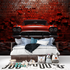 XXL Wallpaper Red Brick Car | Murals Wallpaper