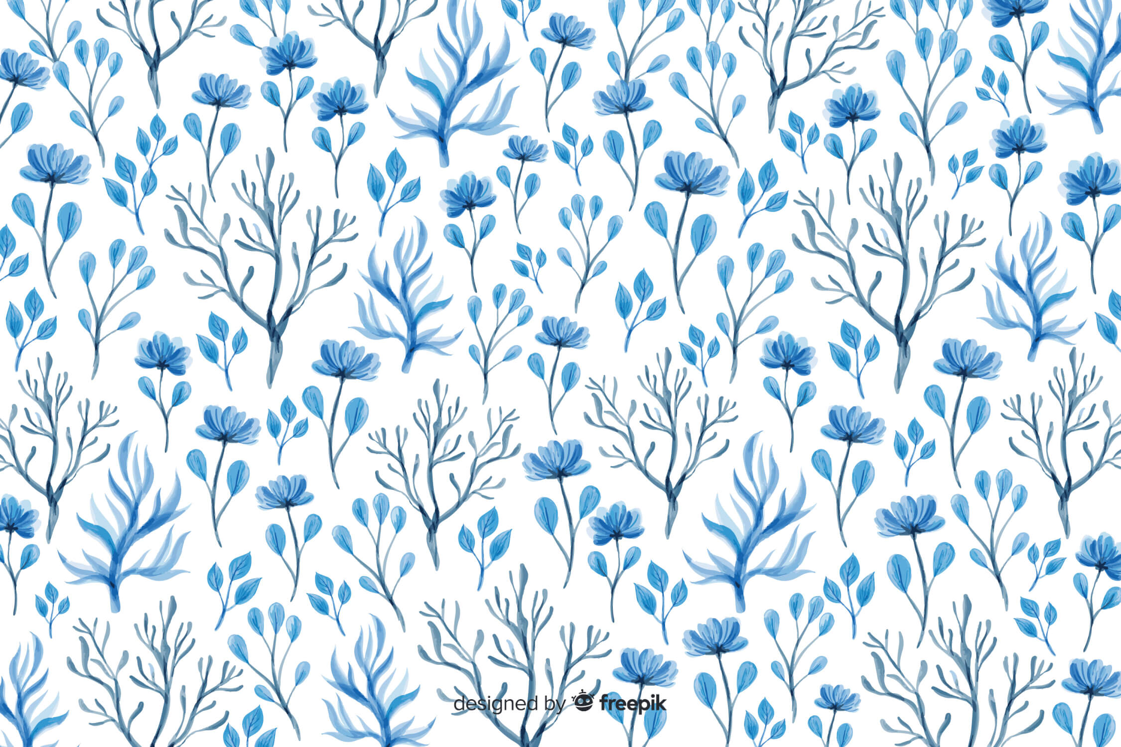 Sezane Blue Wallpaper | Murals Wallpaper