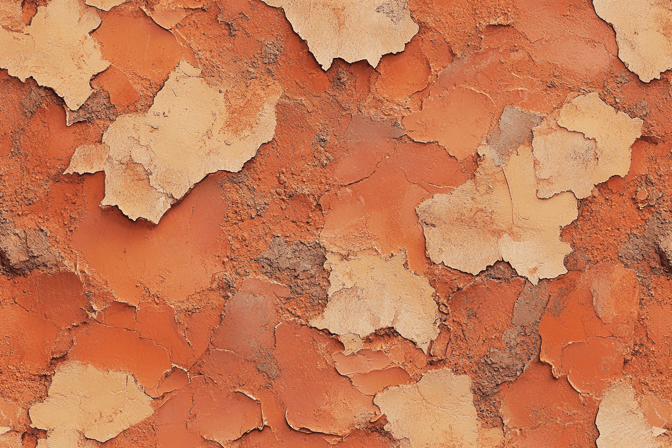 Terracotta and Natural Ochre Wallpaper | Murals Wallpaper